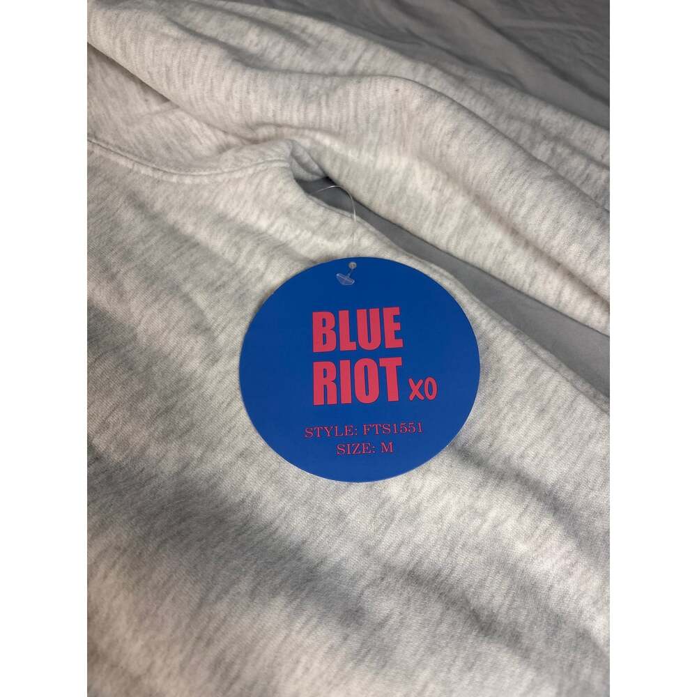 Blue Riot Mock Neck - Picture 2 of 4